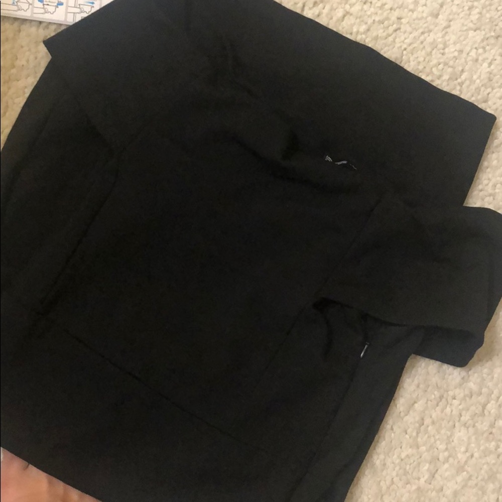 Zara black off the shoulder midi dress - Picture 4 of 4
